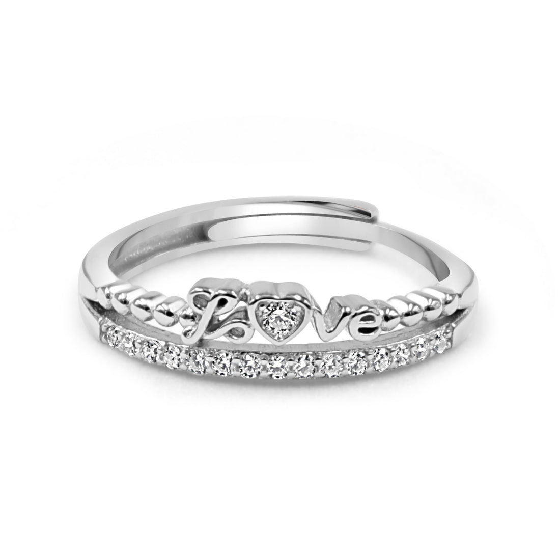 92.50 Silver Love ring