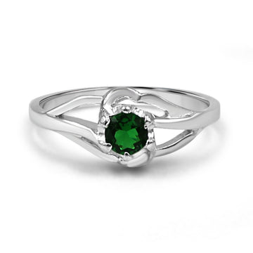 92.50 Green Dimond Ring For Women