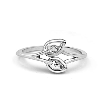 92.50 Floral Dimond Ring For Women