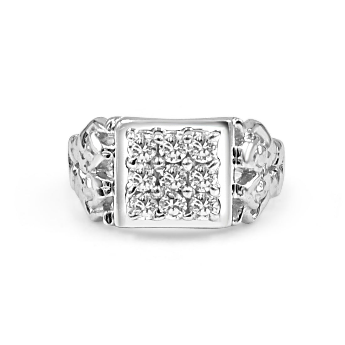 92.50  Dimond Ring for Men with fancy