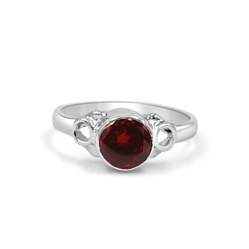 92.50 Red Dimond Ring For Women