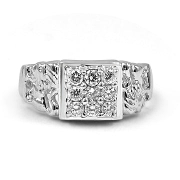 92.50 Dimond Ring with Lion