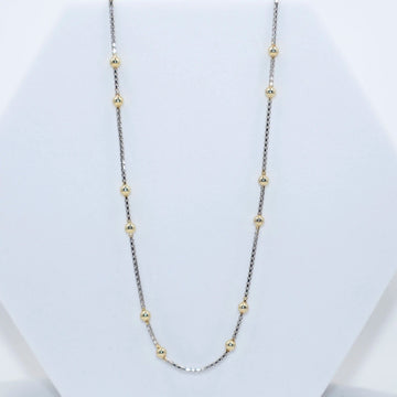 92.50 Silver Gold Ball chain