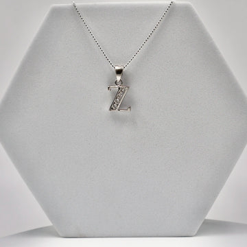 Alphabet Z pendent  with Chain